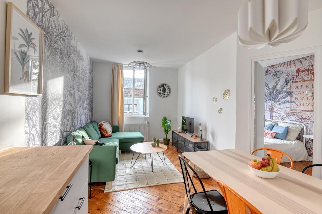 Ambiance Jungle Et Cocon En Hyper Centre Pour 2, 4 Ou 6 Pers - Mylittlestay Rouen Exterior photo